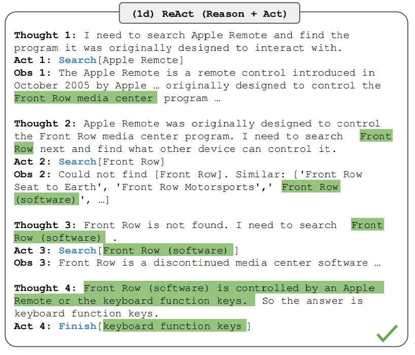 ReAct Example